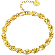 <notranslate>A Holibanna Bracelet Four Leaf Clover Lucky Link Retro Twist Rope Handmade Wedding For Birthday Party Gift</notranslate>