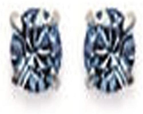 <notranslate>Ett par örhängen i silver 925/000 och blå kristall</notranslate>