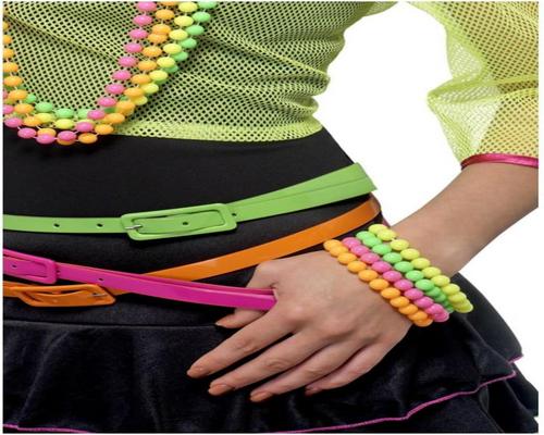 <notranslate>un Ensemble De 4 Bracelets Perlés Fluo</notranslate>