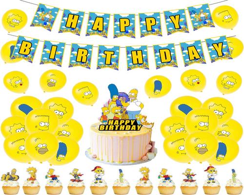<notranslate>ένα κιτ διακόσμησης γενεθλίων The Simpsons</notranslate>